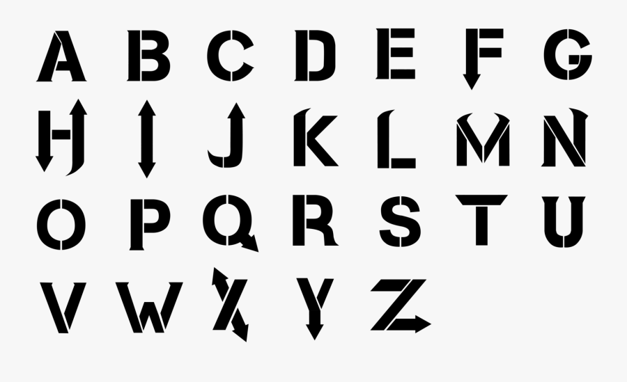 Undead Png Transparent Images - Tiger Stripe Font, Transparent Clipart