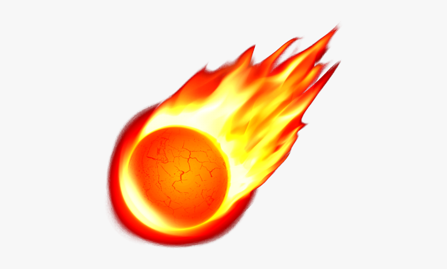Fireball Clipart Logo - Bola De Fogo Png, Transparent Clipart