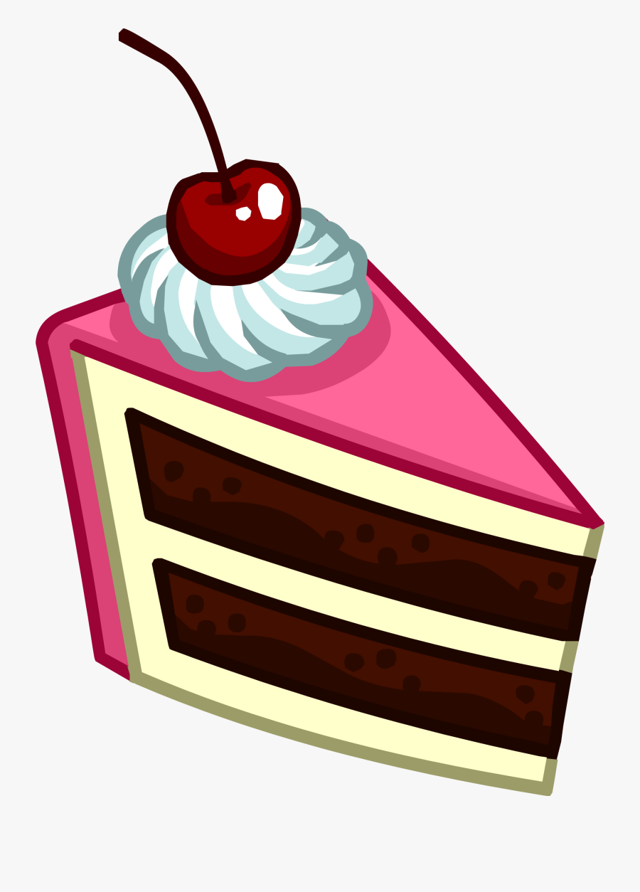 Slice Of Cake Icon - Transparent Slice Of Cake, Transparent Clipart