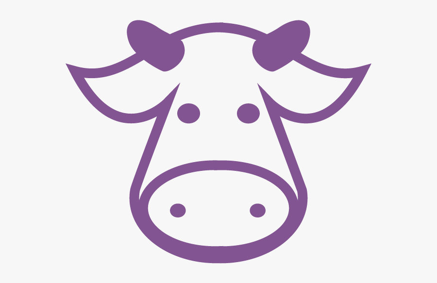 Click On The Icon Above For More Information- - Cow Face Png Icon, Transparent Clipart