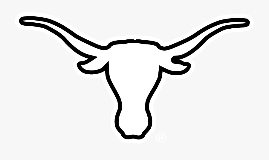 Longhorn Cattle Clipart Ox Face - Texas Longhorn Logo White , Free