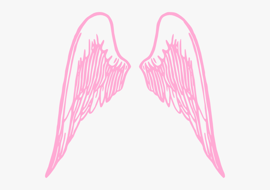 Pink Angel Wings Png, Transparent Clipart