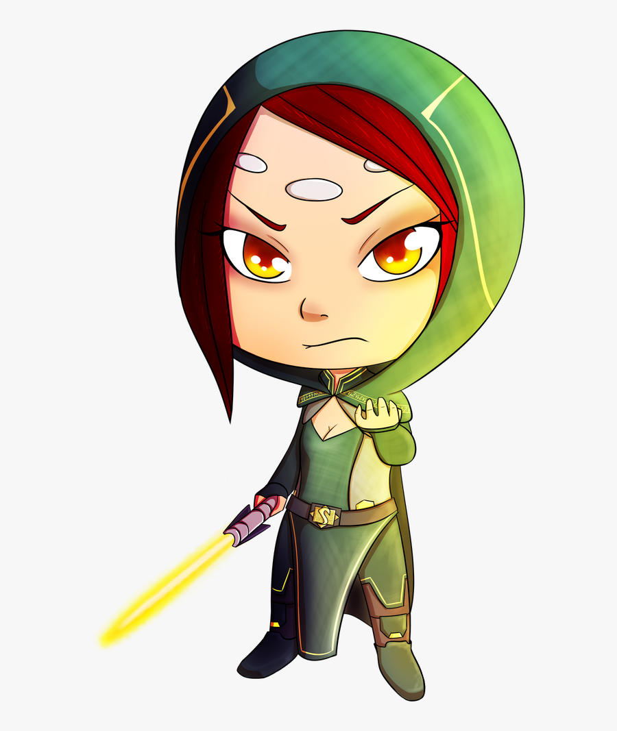 Star Wars Knights Of The Eternal Throne Vaylin Fanart - Vaylin Chibi, Transparent Clipart