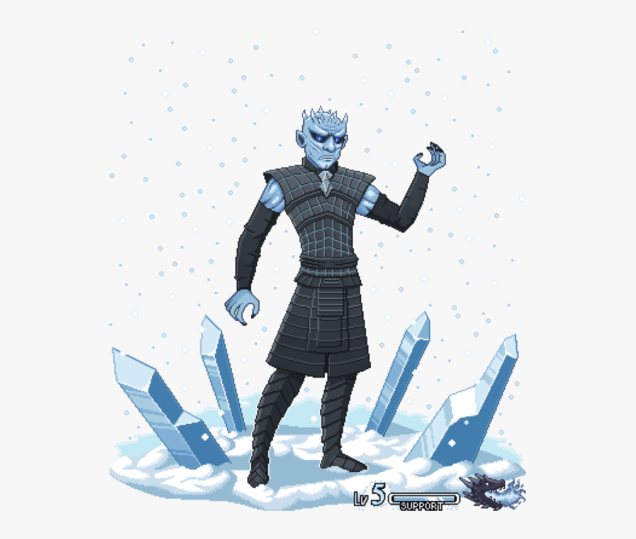 Night King Png - Game Of Thrones Night King Cartoon, Transparent Clipart