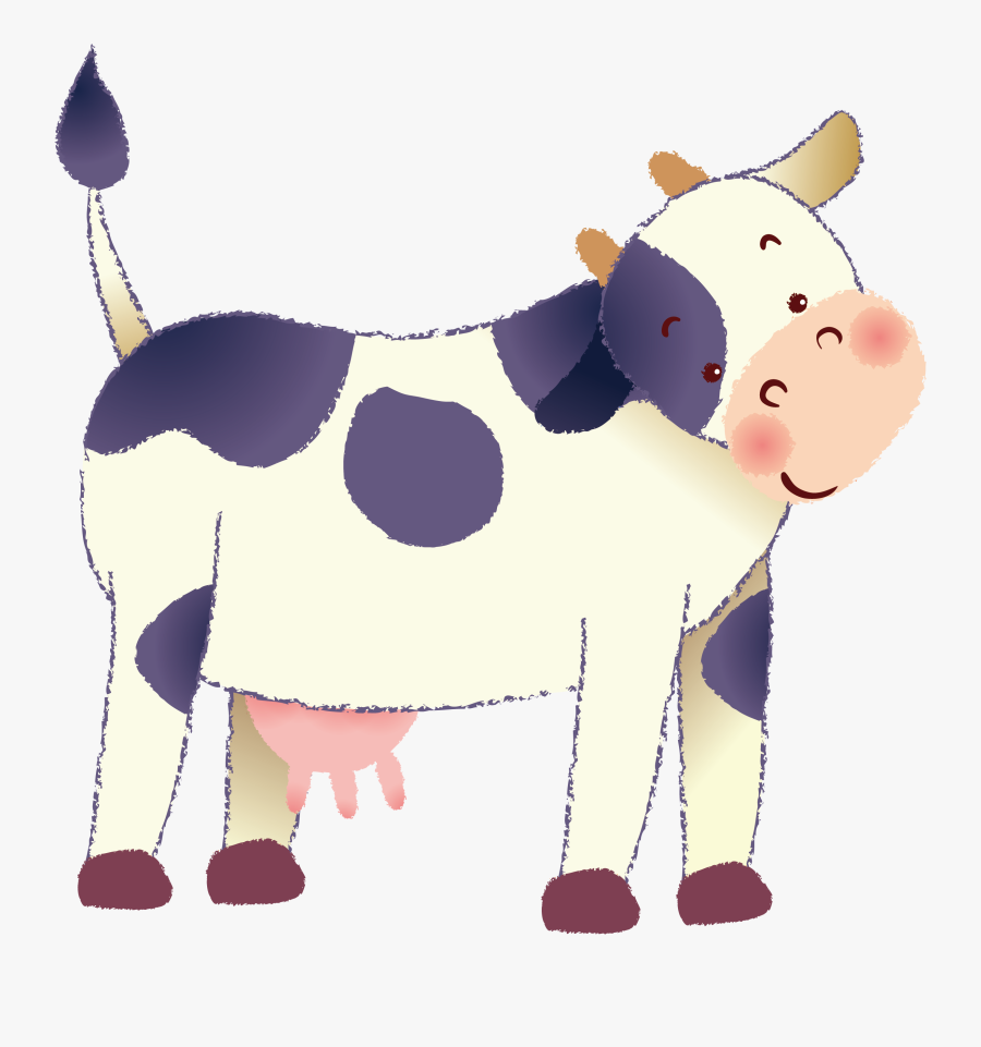 Cow Vector Png - Cattle, Transparent Clipart