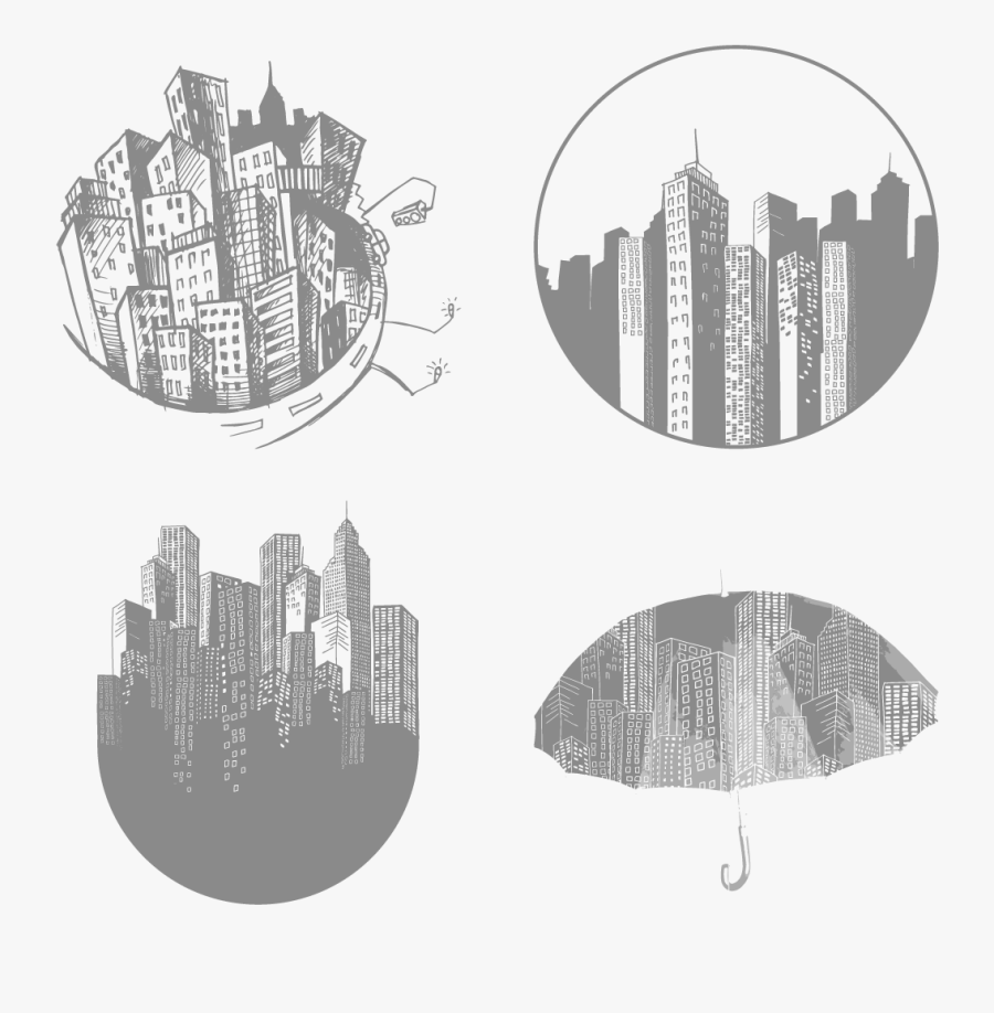 Collection Of High - Clipart Cityscape Picsart, Transparent Clipart