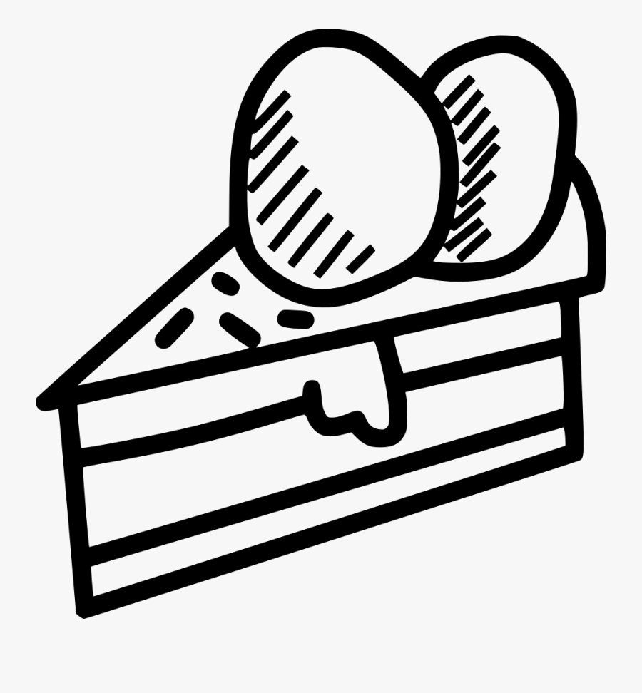 Cake Egg Paschal Slice Dessert Comments, Transparent Clipart