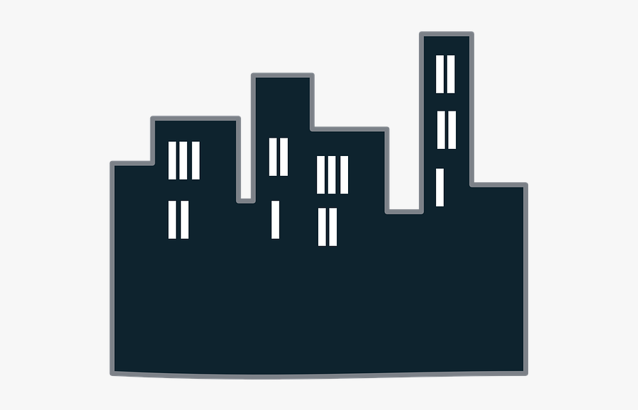 Superhero Printables - Transparent Buildings Clipart Black And White, Transparent Clipart