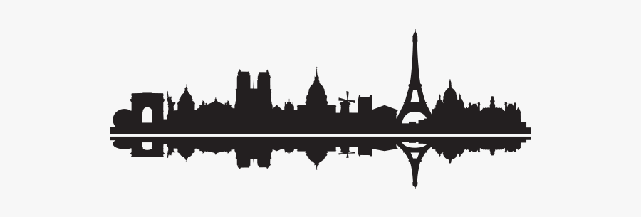 Skyline Paris Dessin, Transparent Clipart