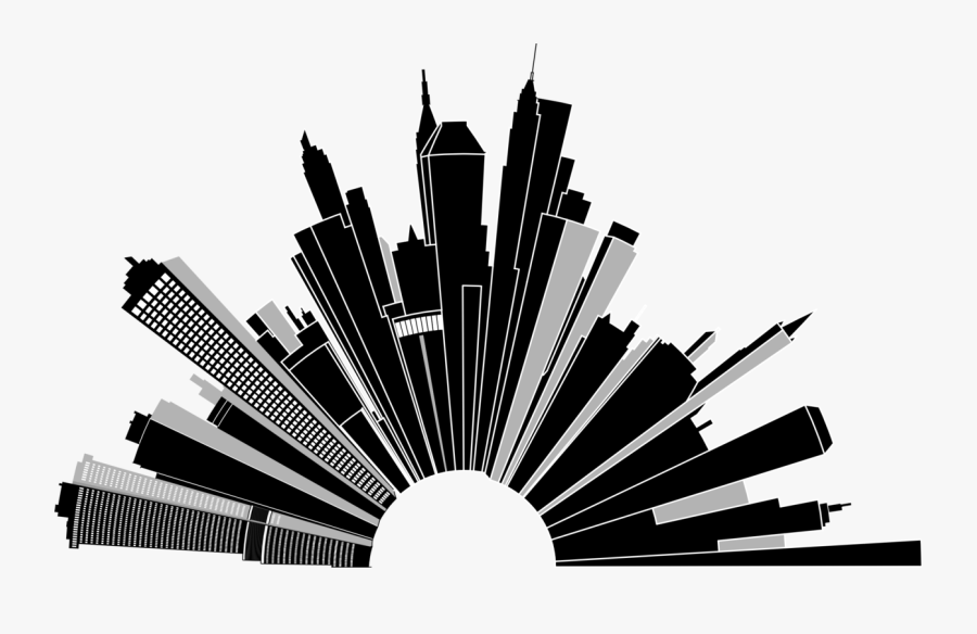 Cityscape Cliparts - Cityscape Clip Art Png, Transparent Clipart