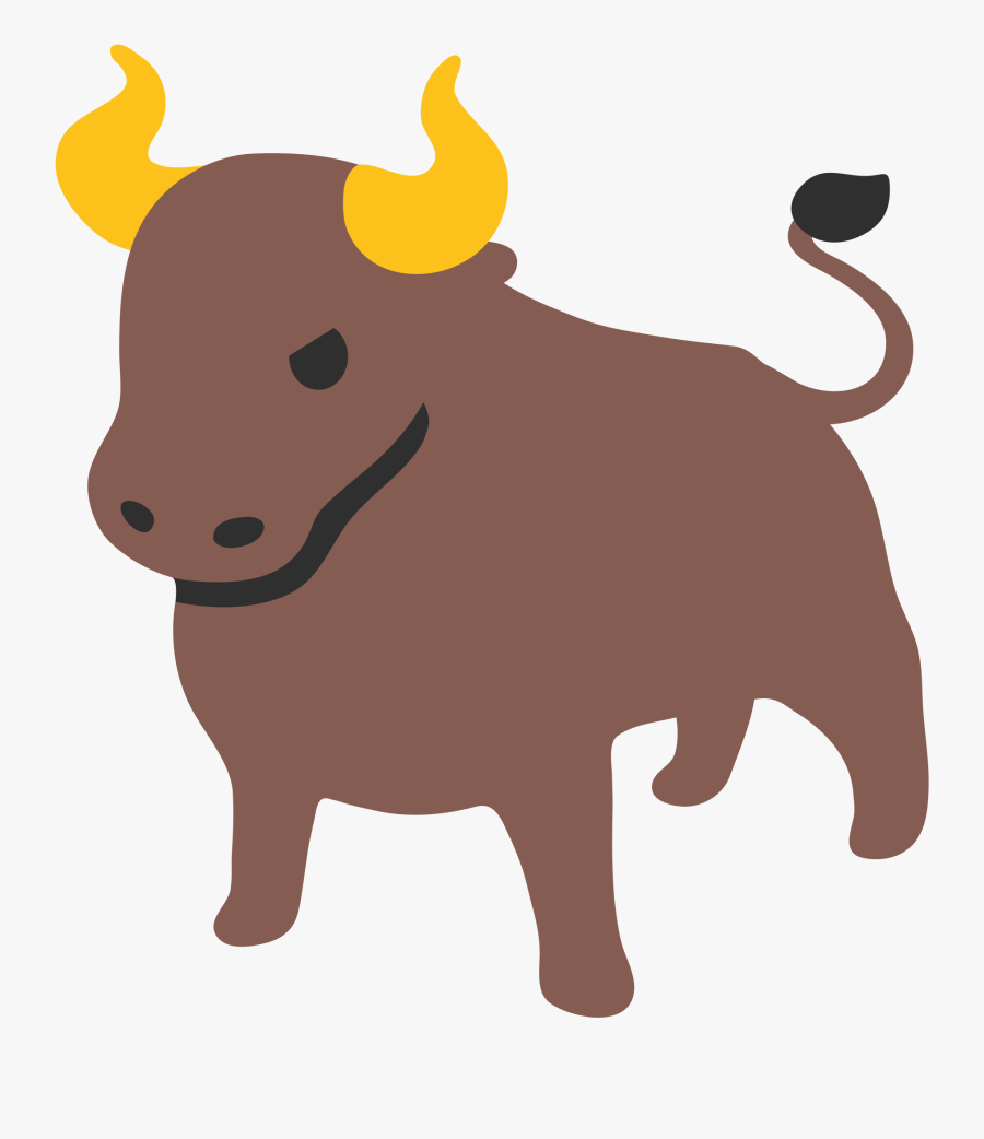 Cows Clipart Emoji - Bull Emoji, Transparent Clipart