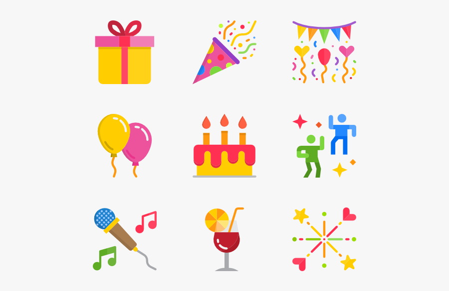 Party - 파티 일러스트 무료, Transparent Clipart