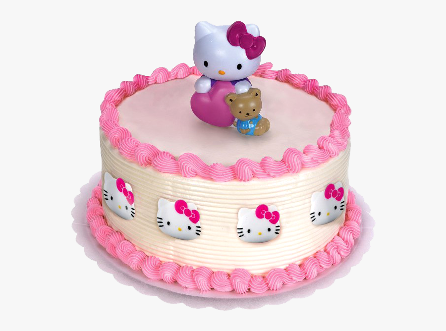 Hello Kitty Cake, Transparent Clipart