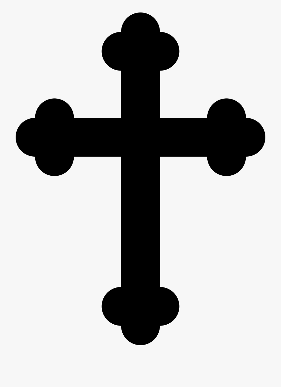 Girly Cross Clipart - Orthodox Cross Png, Transparent Clipart