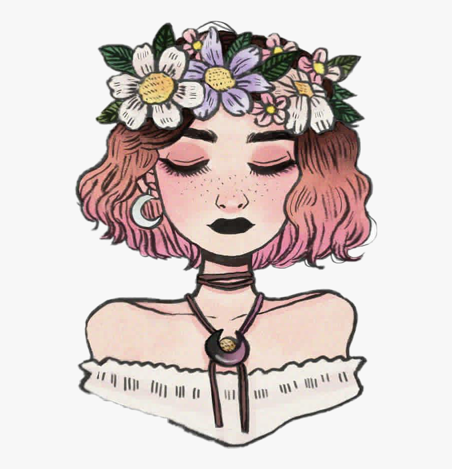 Tumblr Kawaii Pink Cute Aesthetic Tumblr Girl Drawing Free Transparent Clipart Clipartkey - kawaii cute kawaii roblox girl pictures