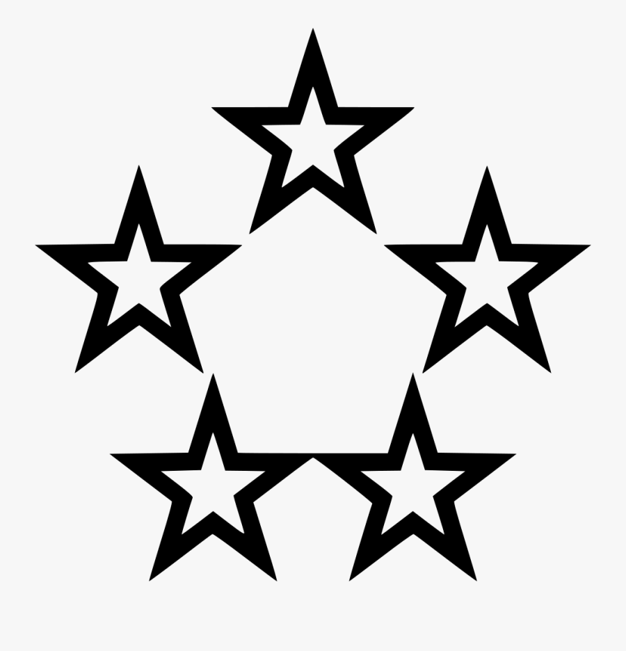 Five Stars Video Gaming Comments - Star On Off Icon, Transparent Clipart
