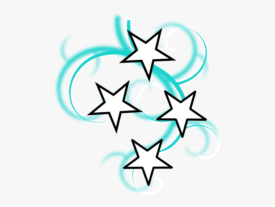 Cliparts Star Clker Com - Clip Art Simple Star Drawing Tattoo, Transparent Clipart