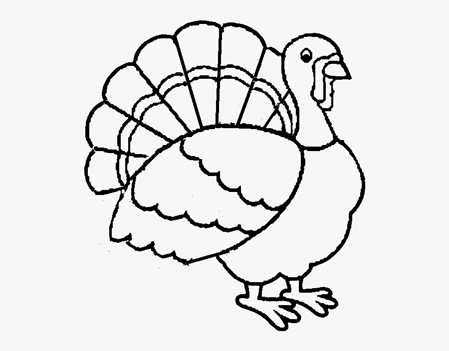 Best Turkey Printable Coloring Pages For Kids Boys - Girl Turkey Coloring Page, Transparent Clipart