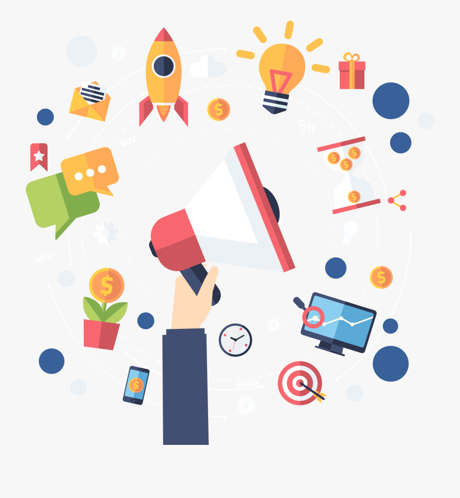 Digital Marketing Tools 2019, Transparent Clipart