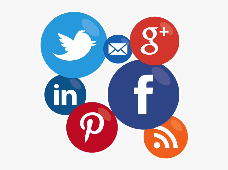 Social Media Marketing - Social Media Platforms Icon, Transparent Clipart