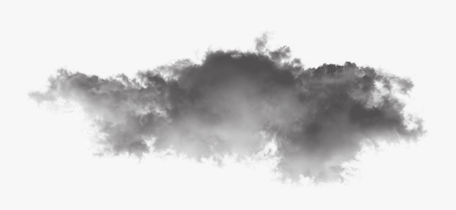 Transparent Fog Clipart Black And White - Transparent Background Dark Cloud Png, Transparent Clipart