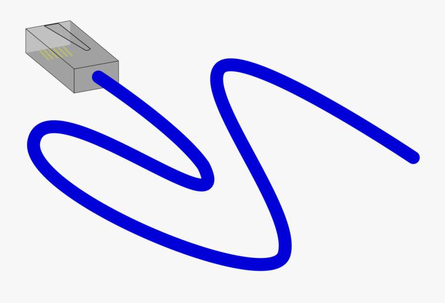 Ethernet, Plug, Cable, Lan, Network, Transparent Clipart