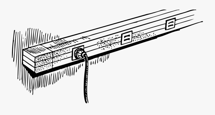 Onlinelabels Clip Art - Power Strip, Transparent Clipart