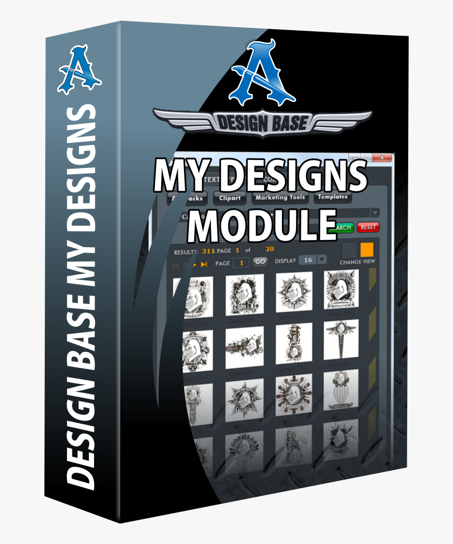 My Designs Module For Design Base Automation Plug-in - Corel Designer Technical Suite X4, Transparent Clipart
