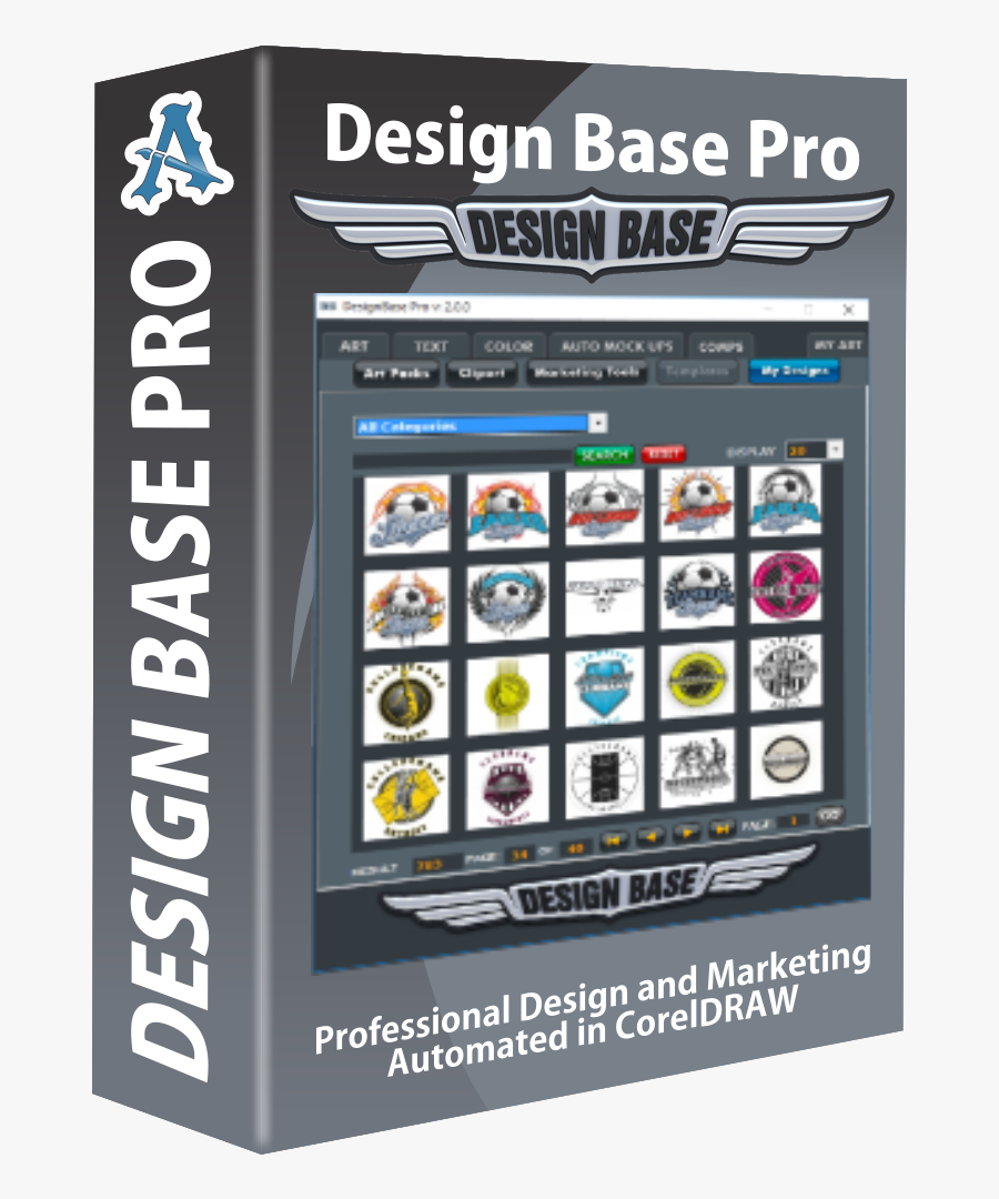 Design Base Pro - Plugins For Corel Draw, Transparent Clipart
