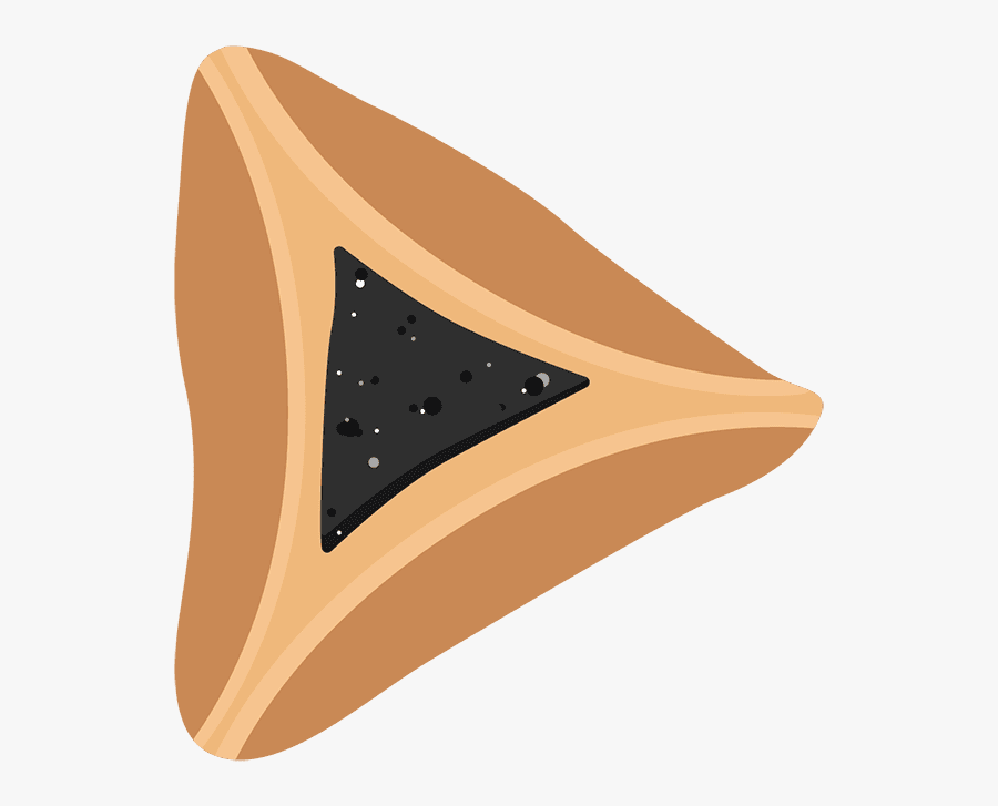 Hamantaschen Clipart, Transparent Clipart