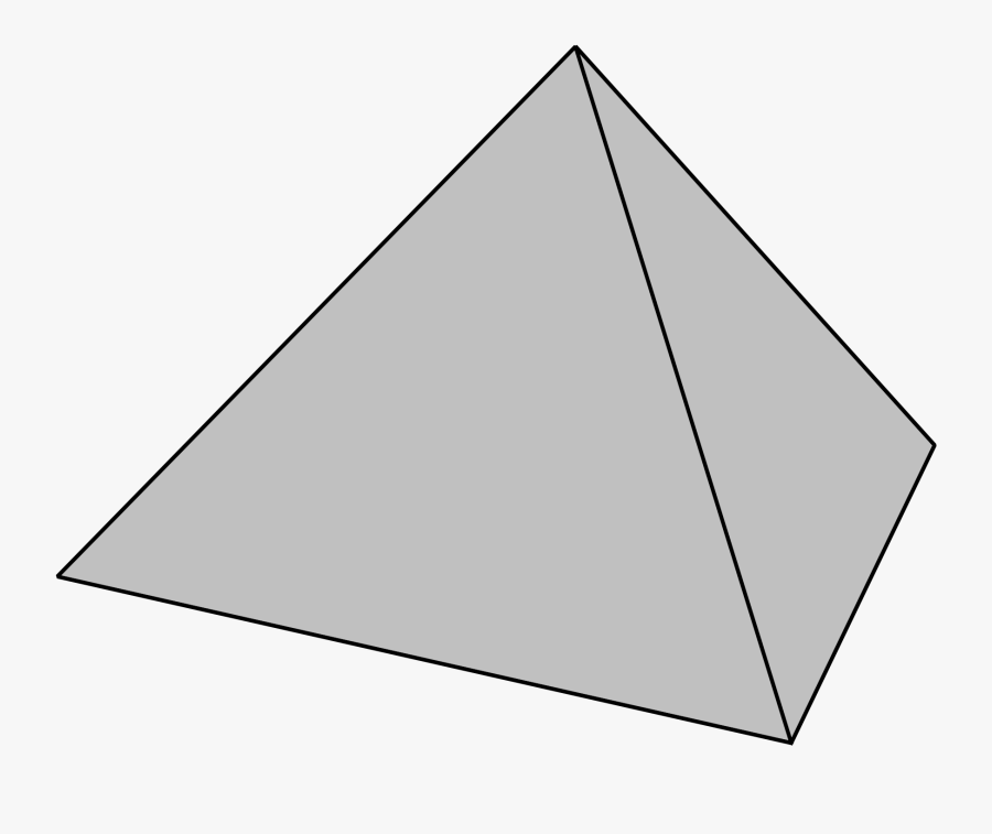 Pyramid Clipart Triangle - Gray Pyramid Clipart, Transparent Clipart