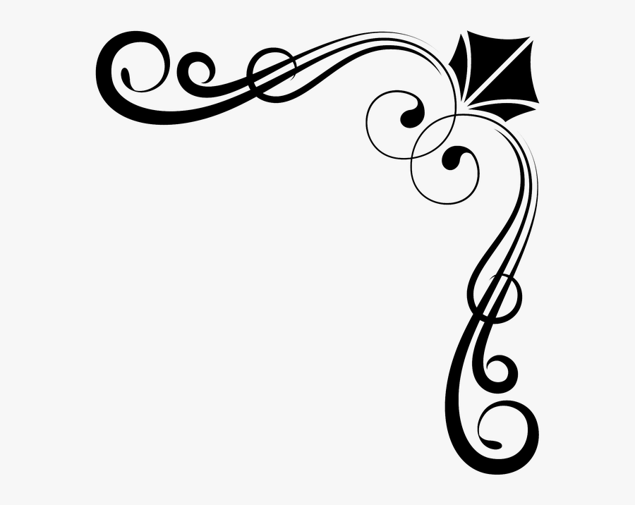 Corner Ornaments Png, Transparent Clipart