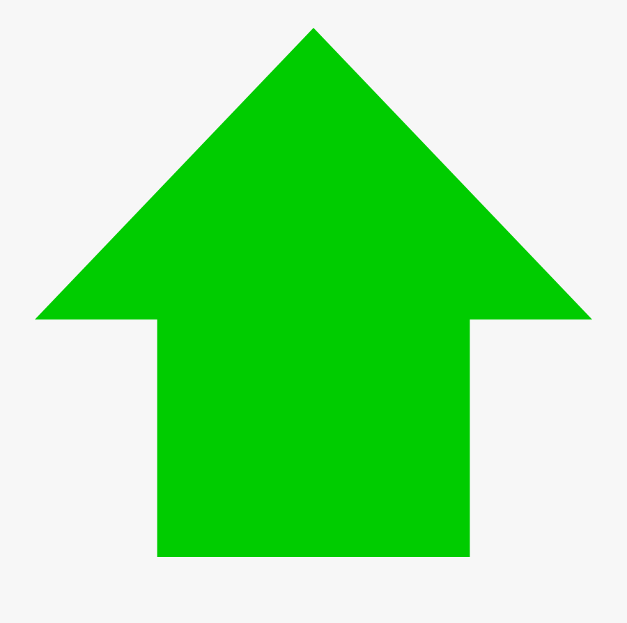 Transparent Triangular Clipart - Green Arrow Icon Png, Transparent Clipart