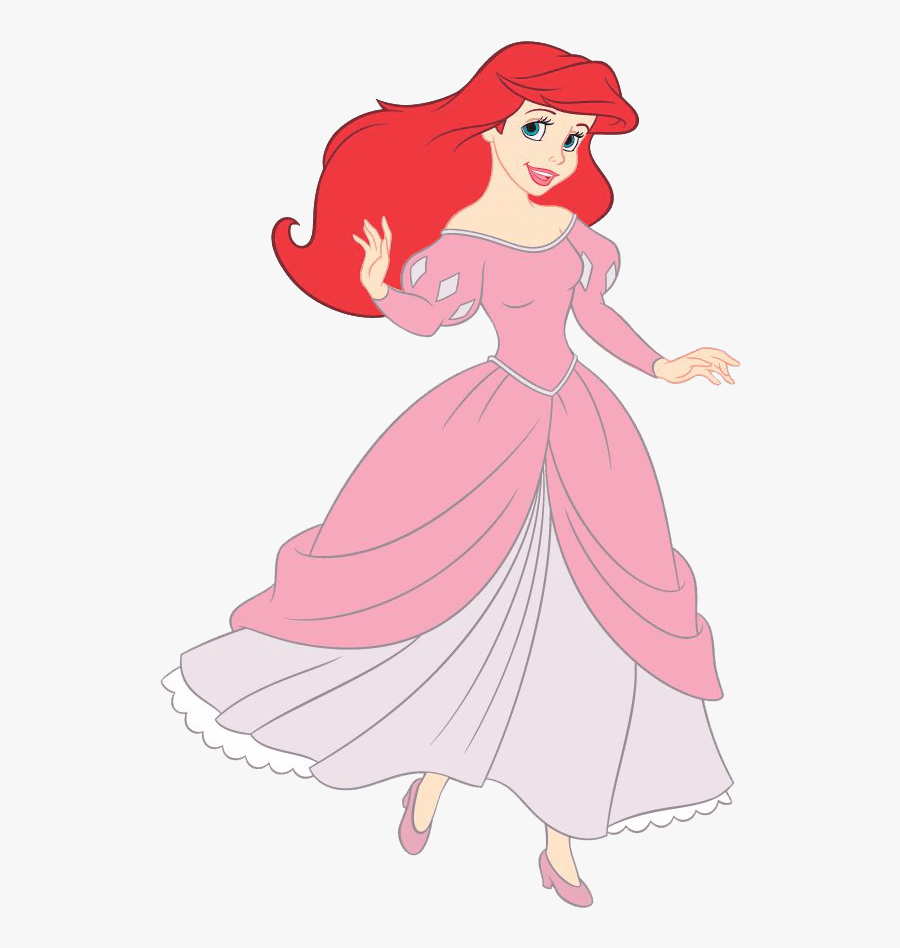 Transparent Nightgown Clipart - Clipart Ariel Little Mermaid, Transparent Clipart