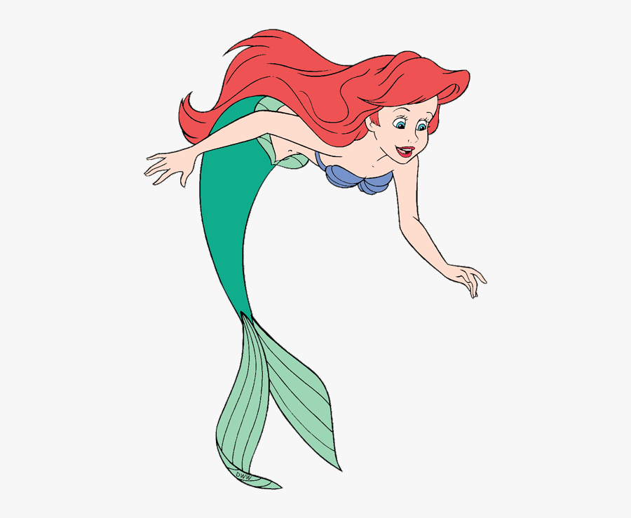 Mermaid Ariel Clip Art - Ariel Little Mermaid Png, Transparent Clipart