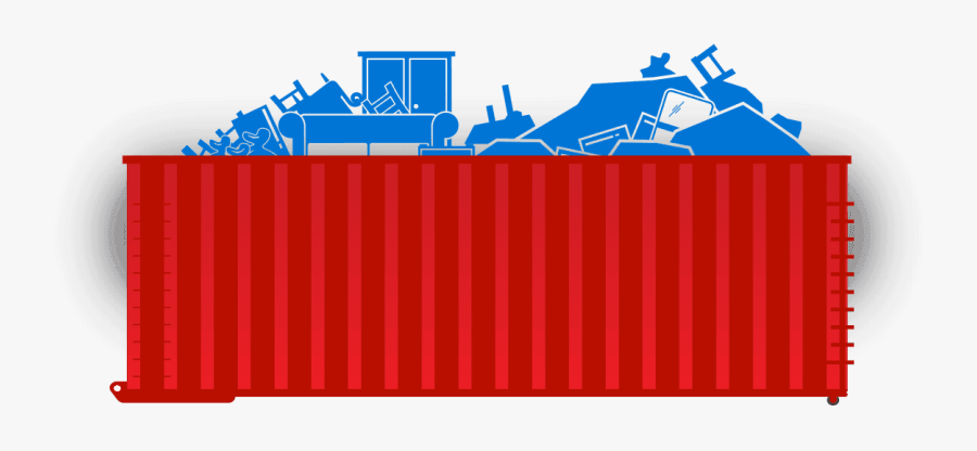 Transparent Drywall Clipart - Trash Dumpster Clipart, Transparent Clipart