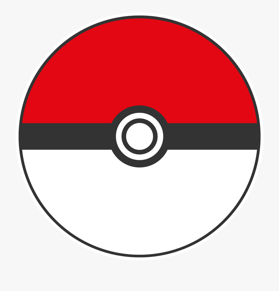 Pokeball, Pokemon Ball Red Clipart - Pokemon Ball Clipart, Transparent Clipart