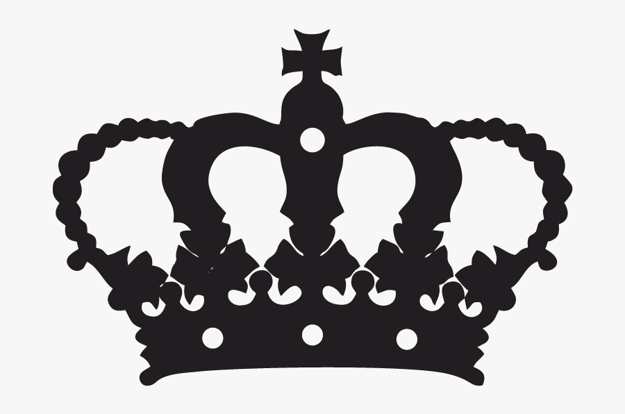 Keep Calm And Carry On Crown Clip Art - Clip Art Black Crown, Transparent Clipart