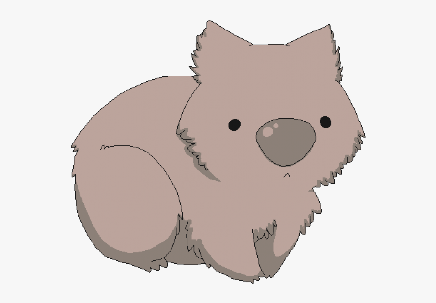 Cartoon Wombat Clipart - Wombat Clipart, Transparent Clipart