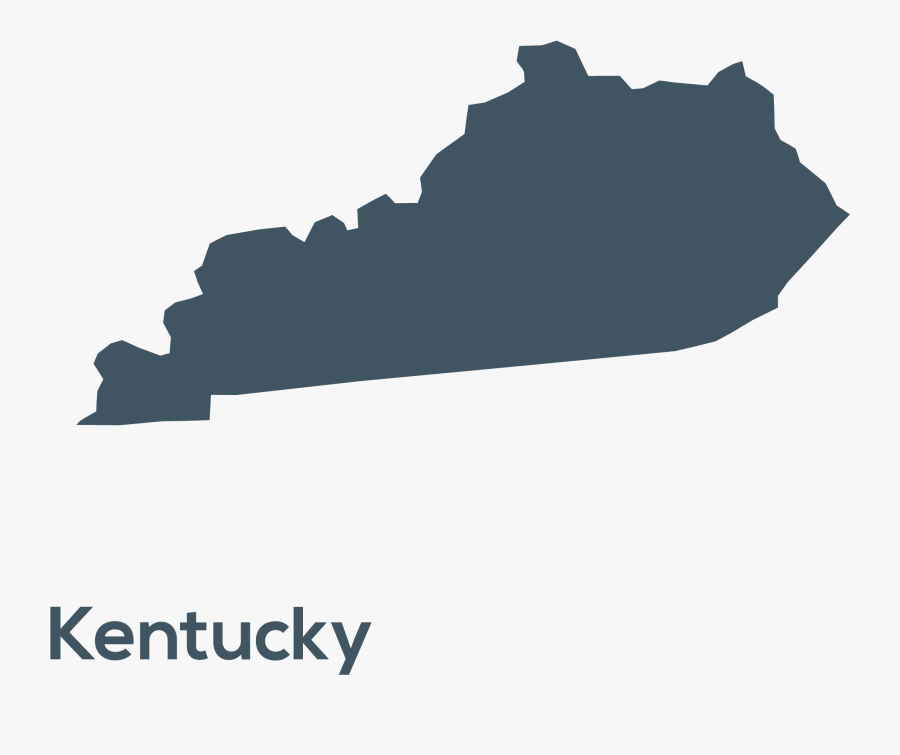 Kentucky Black And White, Transparent Clipart