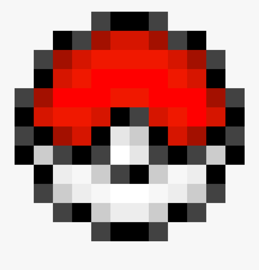 Clip Art Png For Free - Pokemon Pokeball Pixel Png, Transparent Clipart