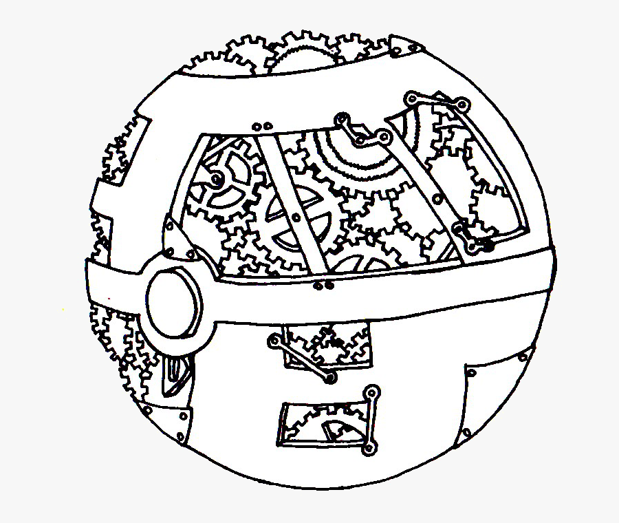 Download Steampunk Pokeball By Looja - Pokeball Coloring Pages ...