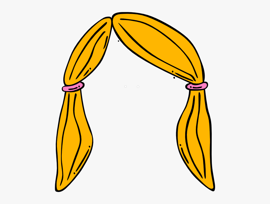 Wacky Hair Cliparts Free Collection Download And Share - Girl Hair Clipart, Transparent Clipart