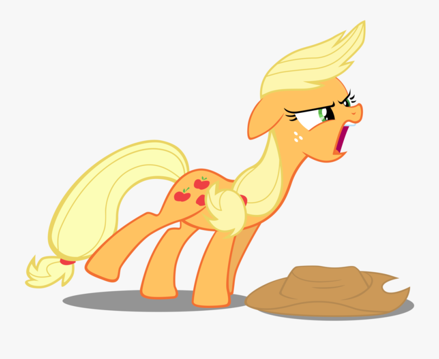 My Little Pony Applejack Mad, Transparent Clipart
