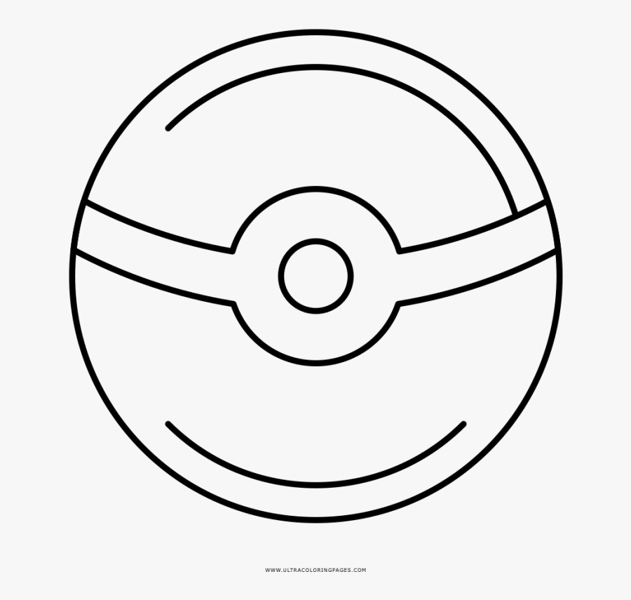 Pokeball Coloring Pages Picture High Def Free Printable - Dibujos De Pokebolas Para Colorear, Transparent Clipart