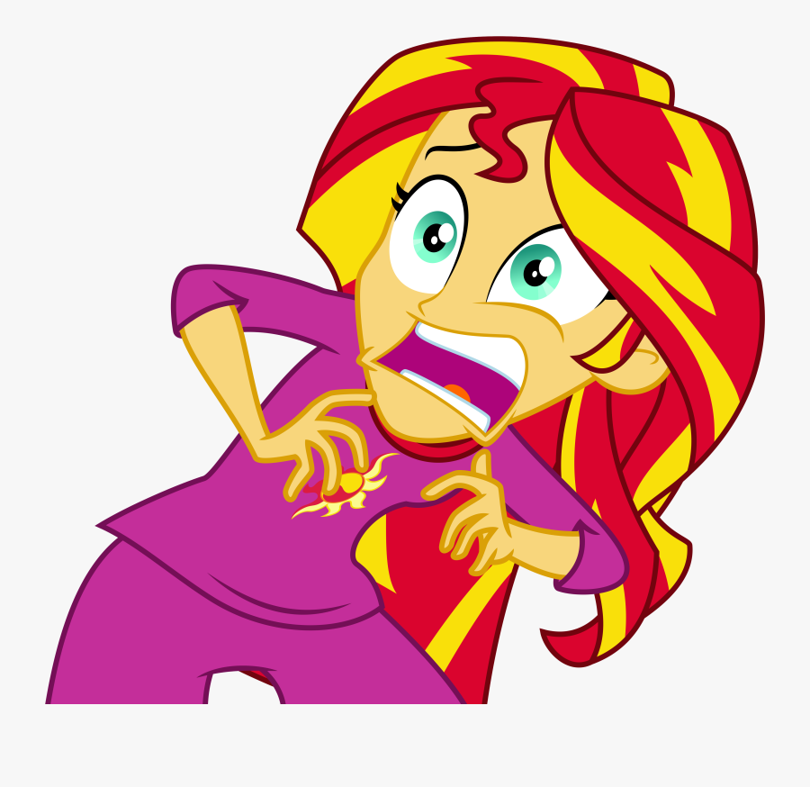 Svg Library Stock Absurd Res Artist - Sunset Shimmer And Maud Pie, Transparent Clipart