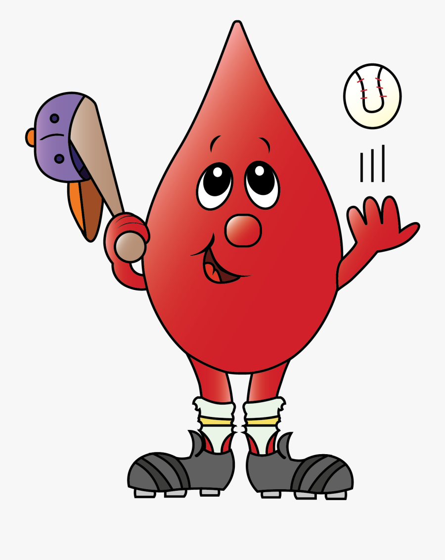 Th Annual Gail - Baseball Blood Drop, Transparent Clipart
