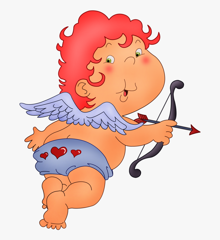 Fadas, Anjos Gnomos E Etc - Святого Валентина Амурчик Картинки, Transparent Clipart