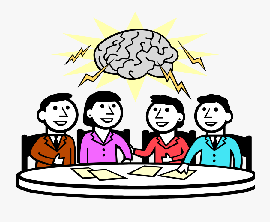 Brainstorming - Brainstorm Clip Art, Transparent Clipart