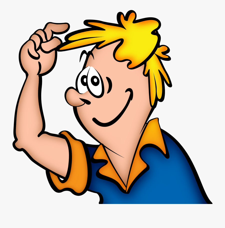 Emotion,art,yellow - Man With A Hat Clipart, Transparent Clipart